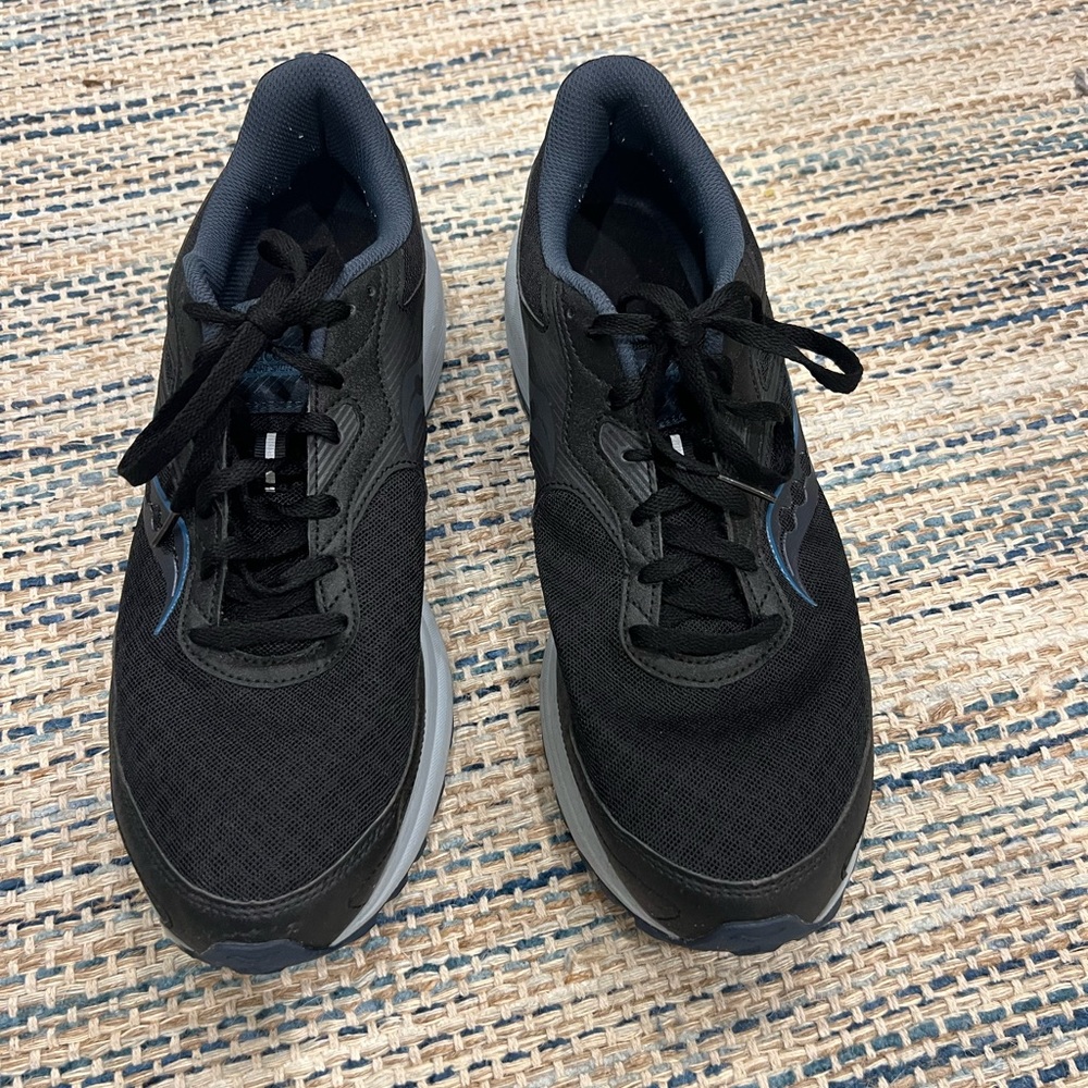 Saucony Men's Black and Blue Athletic Shoes